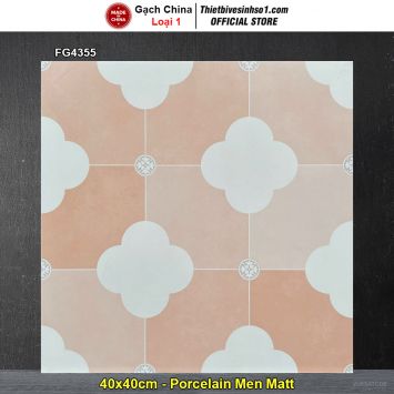 Gạch Bông Men 40x40 Trung Quốc FG4355