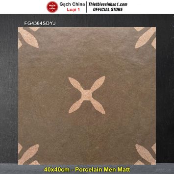 Gạch Bông Men 40x40 Trung Quốc FG4384SDYJ