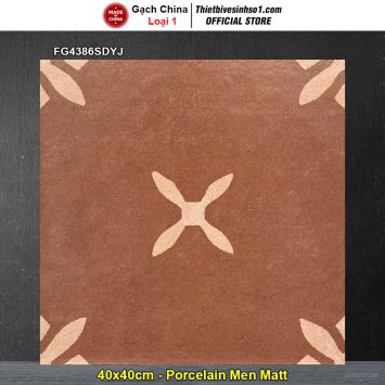 Gạch Bông Men 40x40 Trung Quốc FG4386SDYJ