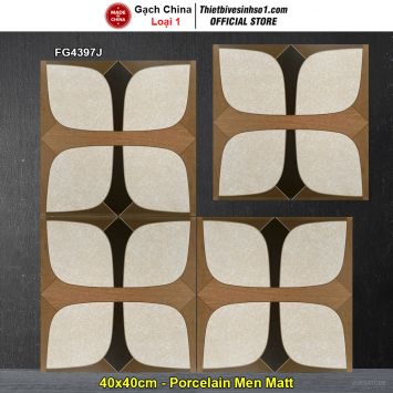 Gạch Bông Men 40x40 Trung Quốc FG4397J