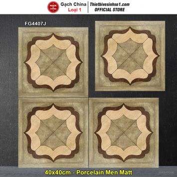 Gạch Bông Men 40x40 Trung Quốc FG4407J