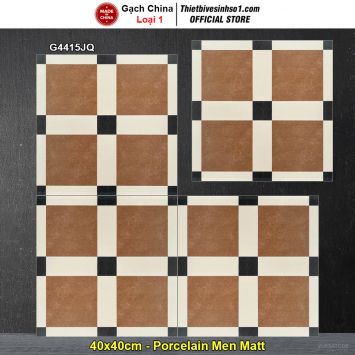 Gạch Bông Men 40x40 Trung Quốc G4415JQ