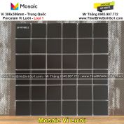 Gạch Mosaic Đen Mờ GP48012