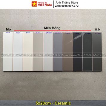 Gạch Thẻ Ốp Tường 5x20cm