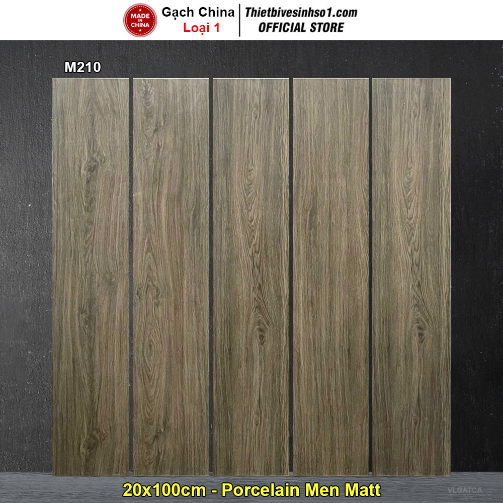 Gạch Giả Gỗ 20x100 Trung Quốc M210