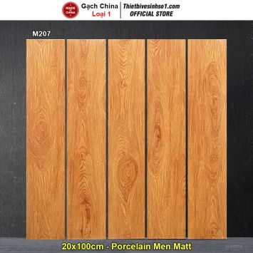 Gạch Giả Gỗ 20x100 Trung Quốc M207