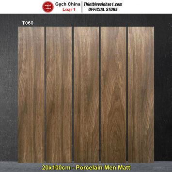 Gạch Giả Gỗ 20x100 Trung Quốc T060