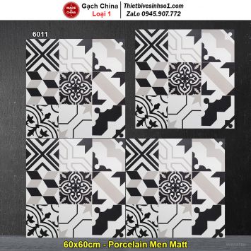 Gạch Bông 60x60 Trung Quốc 6011
