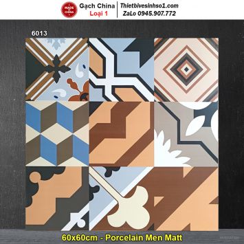 Gạch Bông 60x60 Trung Quốc 6013