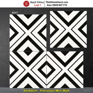 Gạch Bông 60x60 Trung Quốc 6047