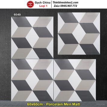Gạch Bông 60x60 Trung Quốc 6049