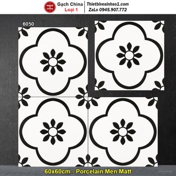 Gạch Bông 60x60 Trung Quốc 6050