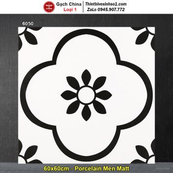 Gạch Bông 60x60 Trung Quốc 6050