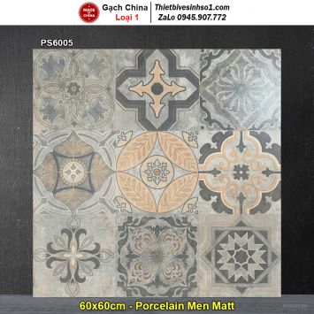 Gạch Bông 60x60 Trung Quốc PS6005