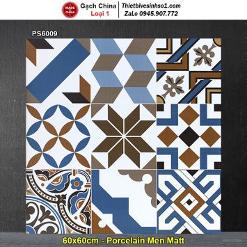 Gạch Bông 60x60 Trung Quốc PS6009
