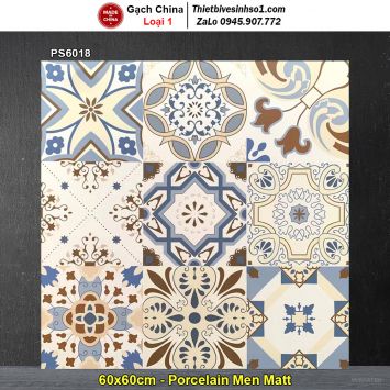 Gạch Bông 60x60 Trung Quốc PS6018