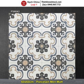 Gạch Bông 60x60 Trung Quốc PS6043