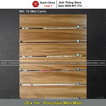 Gạch Giả Gỗ 20x1m Trung Quốc Kingsman 14