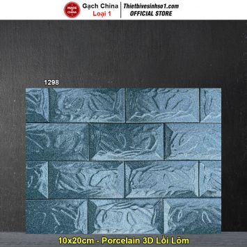 Gạch Thẻ 10x20 Trang Trí Trung Quốc 1298