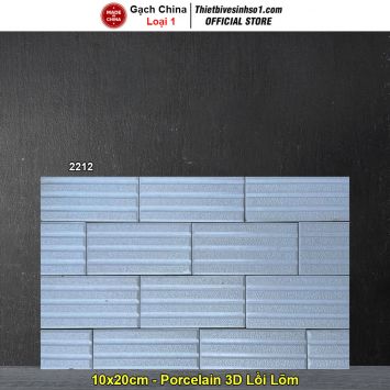 Gạch Thẻ 10x20 Trang Trí Trung Quốc 2212