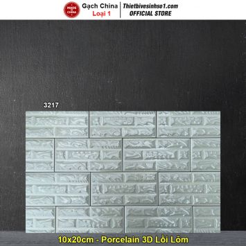 Gạch Thẻ 10x20 Trang Trí Trung Quốc 3217