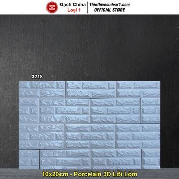 Gạch Thẻ 10x20 Trang Trí Trung Quốc 3218