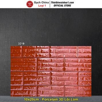 Gạch Thẻ 10x20 Trang Trí Trung Quốc 3219