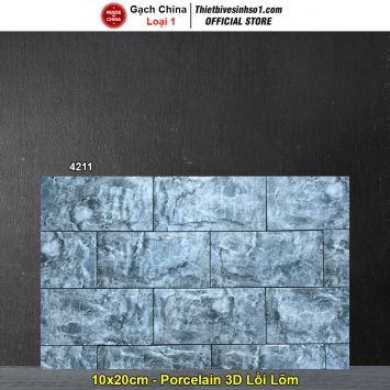 Gạch Thẻ 10x20 Trang Trí Trung Quốc 4211