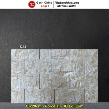 Gạch Thẻ 10x20 Trang Trí Trung Quốc 4212