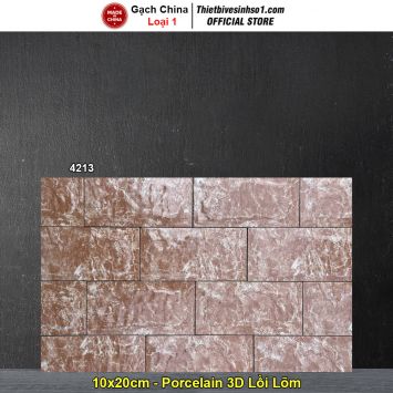 Gạch Thẻ 10x20 Trang Trí Trung Quốc 4213