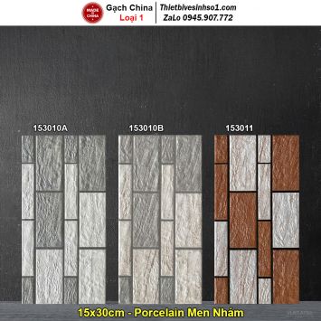 Gạch Ốp Trang Trí 15x30 Trung Quốc 153010A-153010B-153011