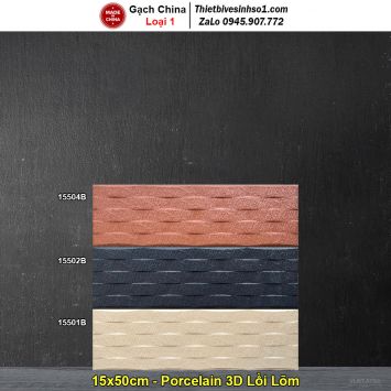 Gạch Ốp Trang Trí 15x50 Trung Quốc 15501B-15502B-15504B