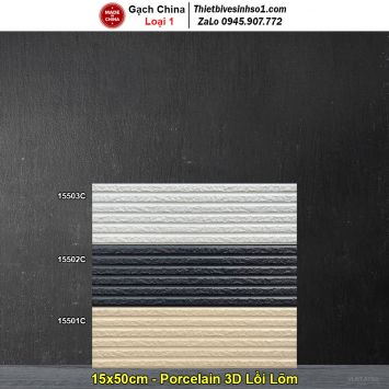Gạch Ốp Trang Trí 15x50 Trung Quốc 15501C-15502C-15503C