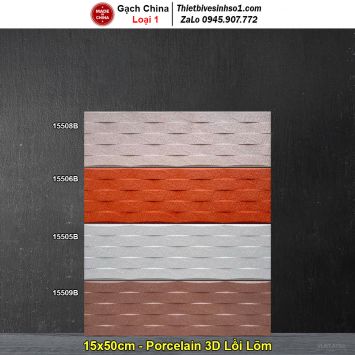 Gạch Ốp Trang Trí 15x50 Trung Quốc 15505B-15506B-15508B-15509B