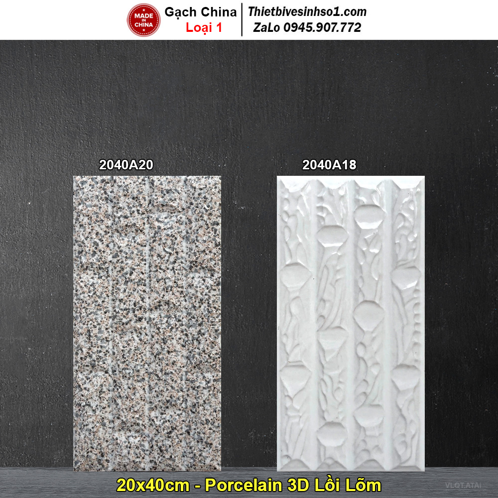 Gạch Ốp Trang Trí 20x40 Trung Quốc 2040A20-2040A18