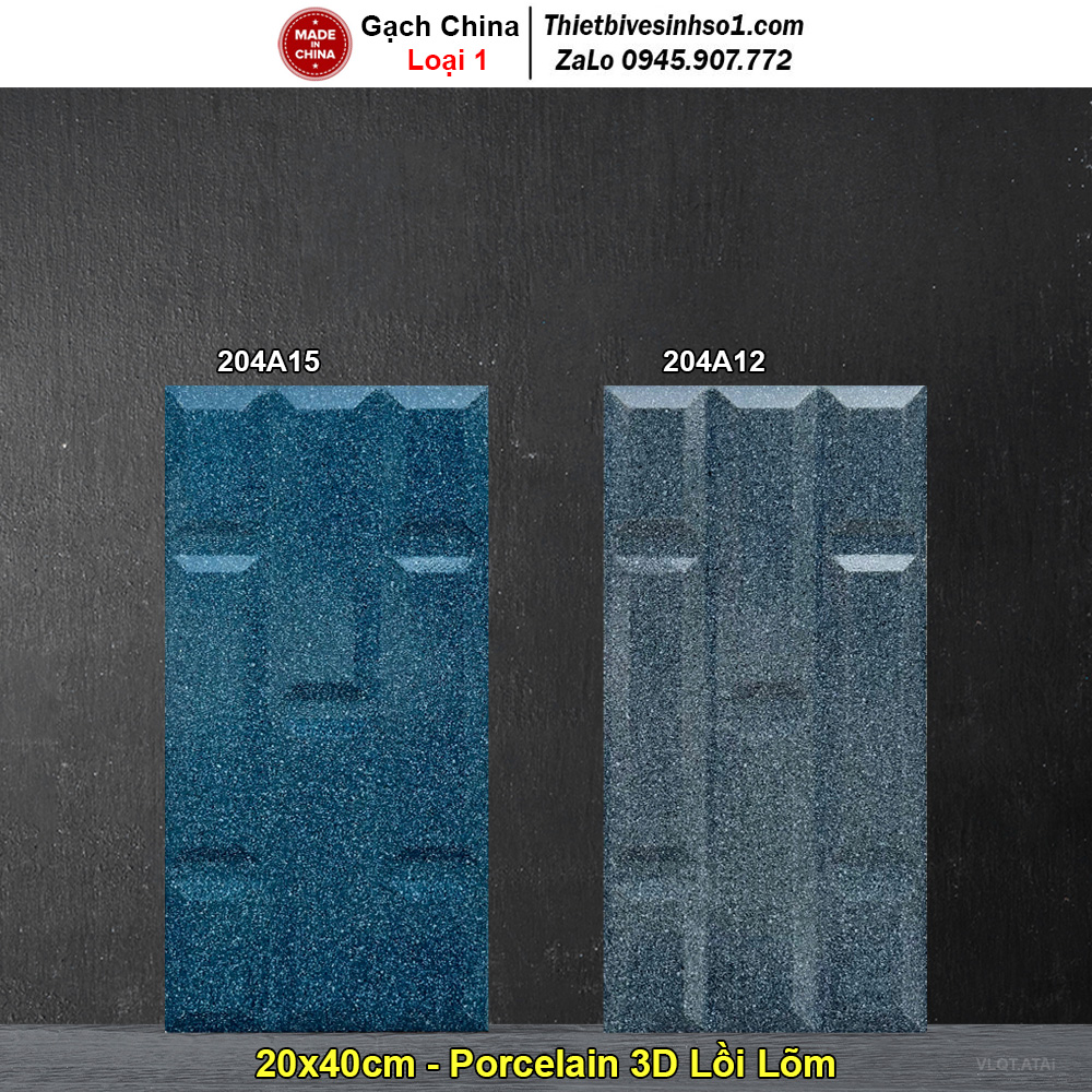Gạch Ốp Trang Trí 20x40 Trung Quốc 204A15-204A12 Gạch Ốp Trang Trí 20x40 Trung Quốc 204A15-204A12