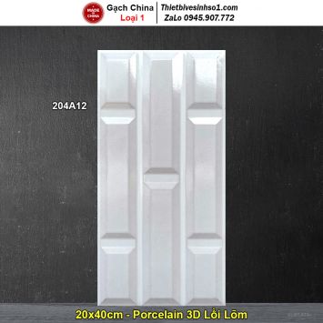 Gạch Ốp Trang Trí 20x40 Trung Quốc 204A12