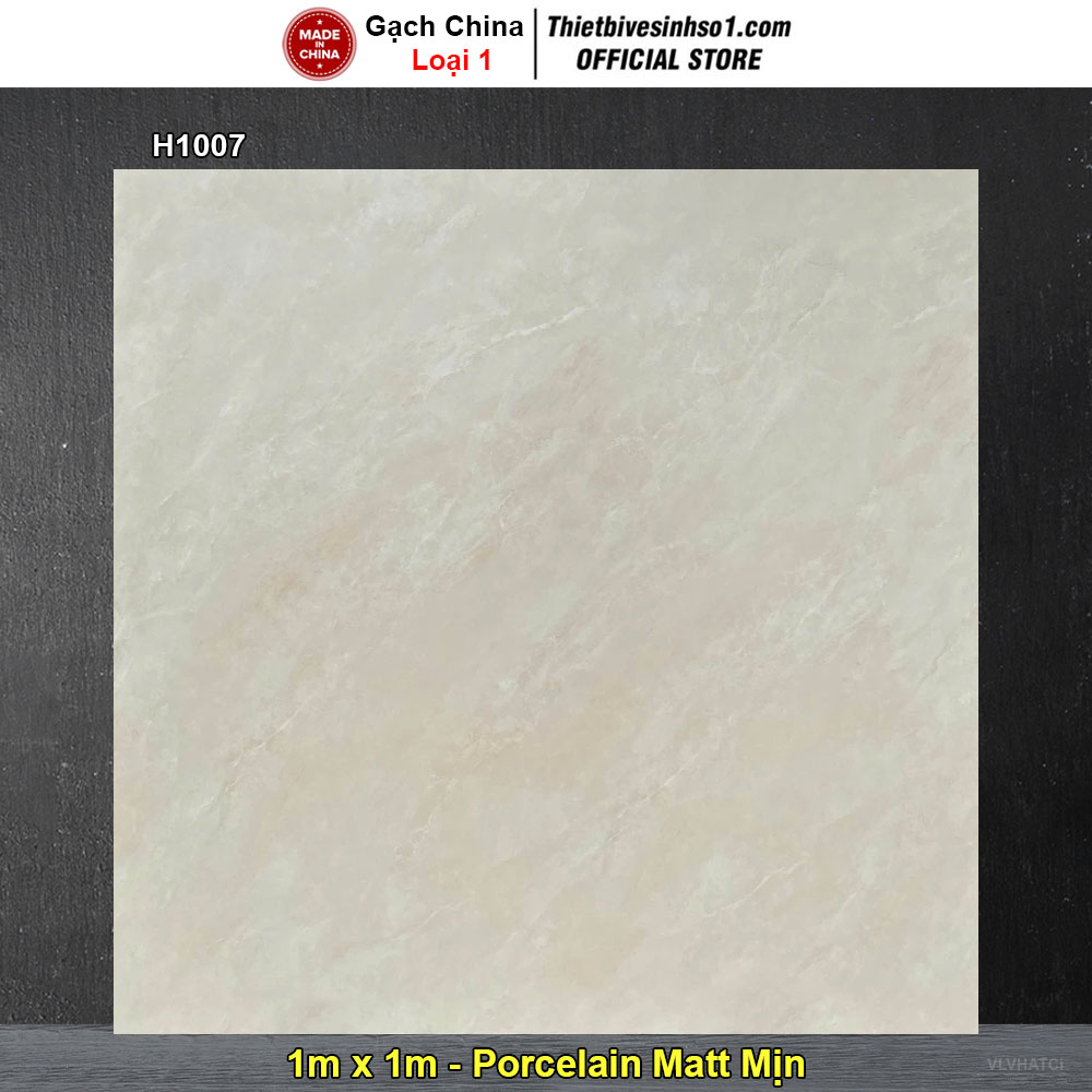 Gạch 1m x 1m Trung Quốc H1007 Vân Vàng