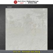 Gạch 1m x 1m Trung Quốc S1021 Đá Vàng Nhạt