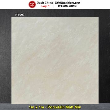 Gạch 1m x 1m Trung Quốc H1007 Vân Vàng