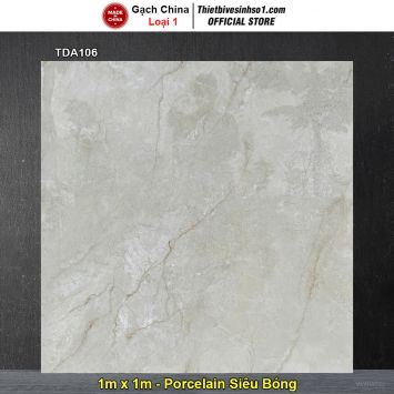 Gạch 1m x 1m Trung Quốc TDA106 Đá Vàng Nhạt