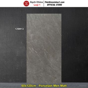Gạch 60x120 Trung Quốc 126M13 Vân Ghi