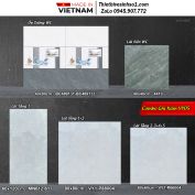 Combo Trọn Bộ Gạch Ốp Lát Ghi Xám VY05