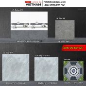 Combo Trọn Bộ Gạch Ốp Lát Ghi Xám VZ6