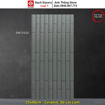 Gạch Ốp Trang Trí 25x50 Dacera DAT2532