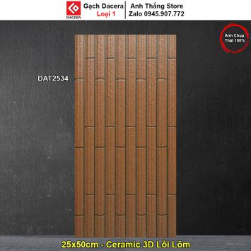 Gạch Ốp Trang Trí 25x50 Dacera DAT2534