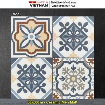 Gạch Bông Men 30x30 Dacera 30301