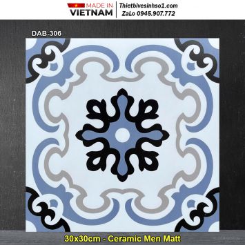 Gạch Bông Men 30x30 Dacera DAB-306