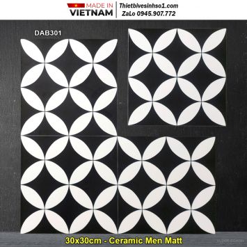 Gạch Bông Men 30x30 Dacera DAB301