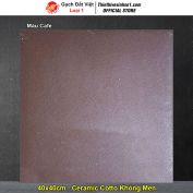 Gạch Lát Sân Cotto Đất Việt 40x40 Màu Cafe